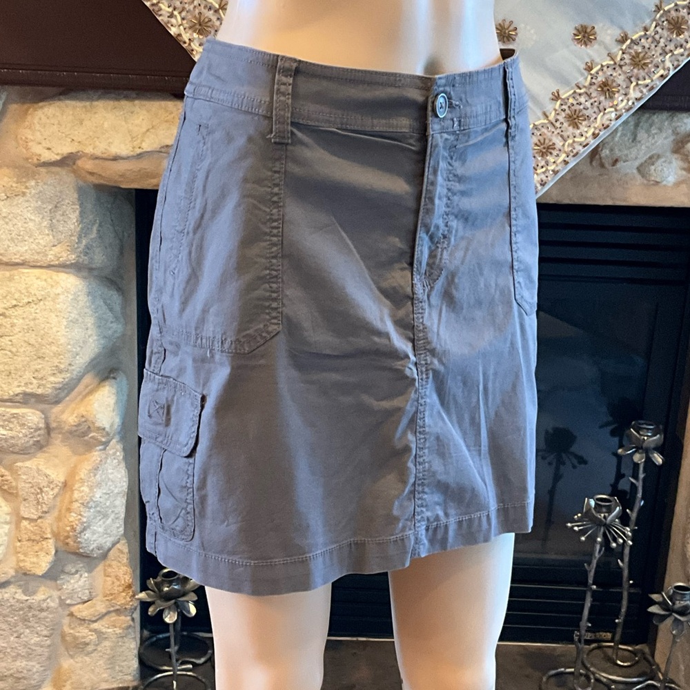 NWT St John’s Bay Brown Cargo skirt/Short 12P